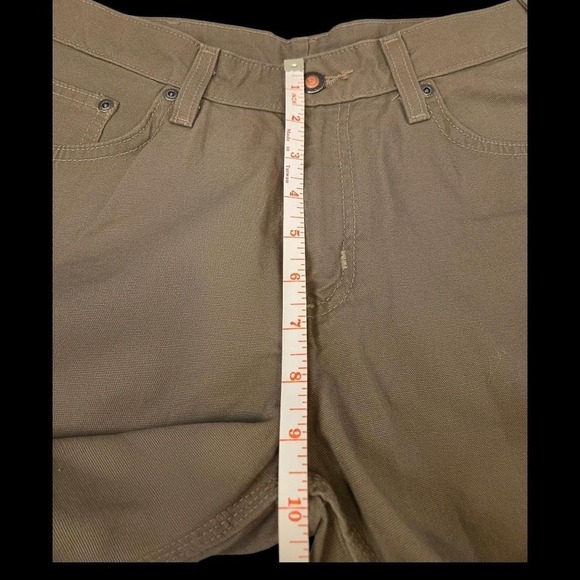 Carhartt Canvas Carpenter Shorts Womens Sz 6, 8 Inch Inseam - Picture 6 of 8